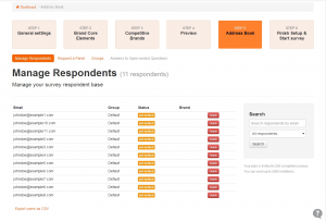 Distribute data using e-mail channel